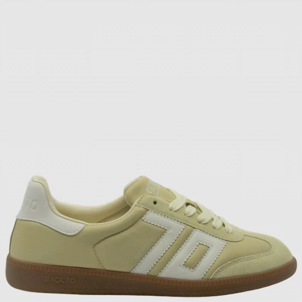 NEW BACK 70 women's cloud d26 sneaker in light yellow
